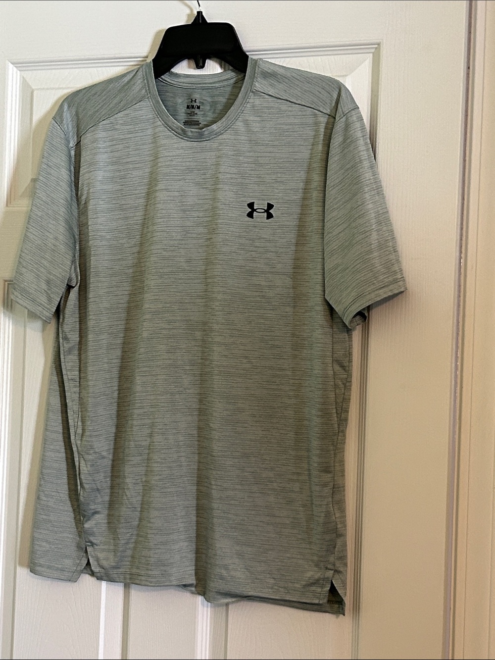 Under Armour Men's Heather Gray Short Sleeve Tech Tee